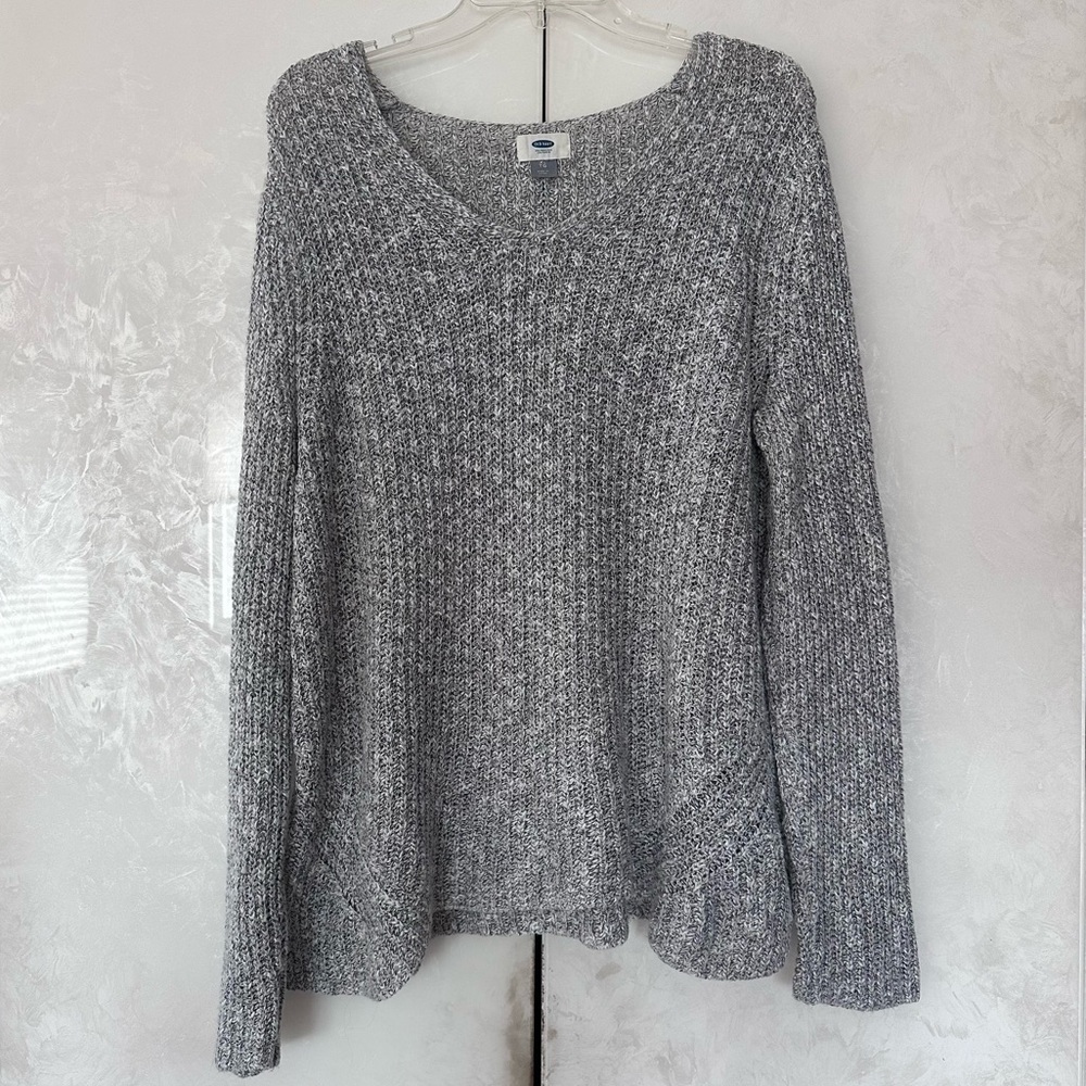 Old Navy Grey Oversized Sweater